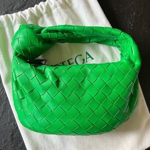 Authentic Bottega Veneta Mini Jodie in Parakeet